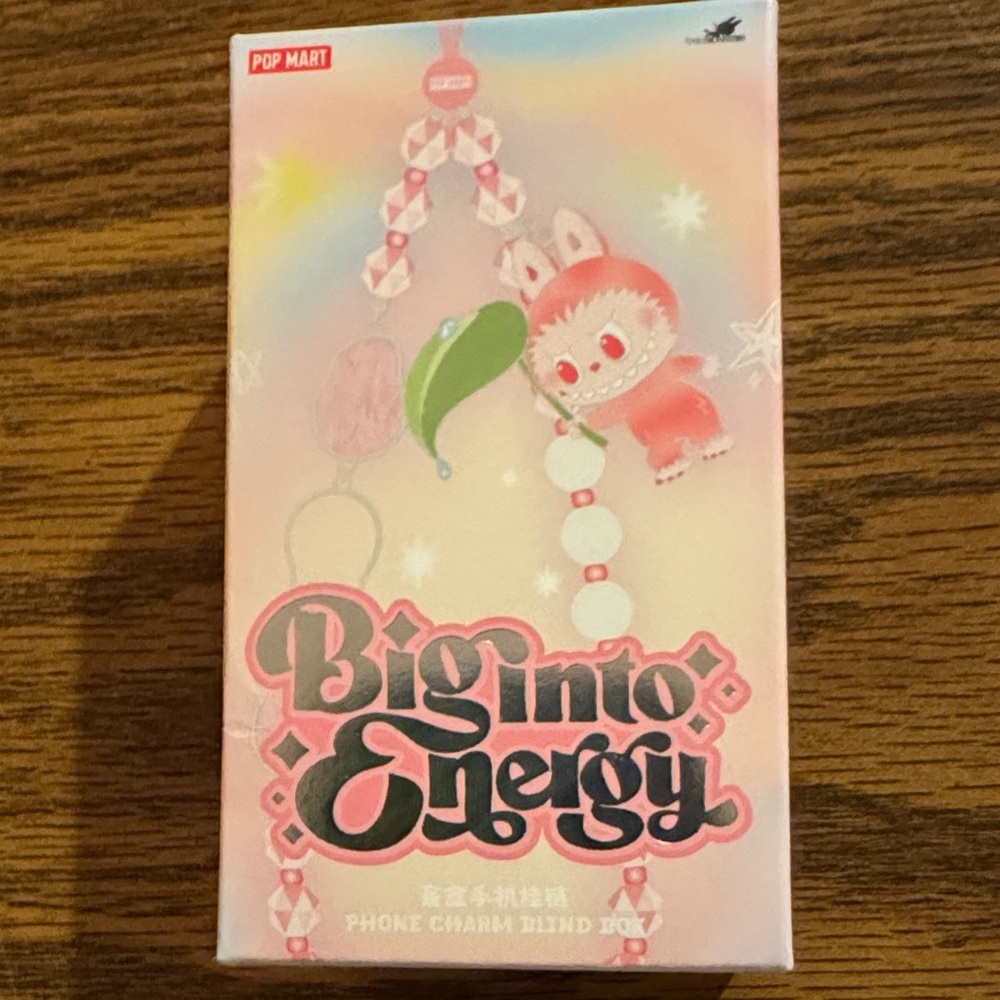 Pop Mart Big Into Energy Phone Charm Blind Box NEW